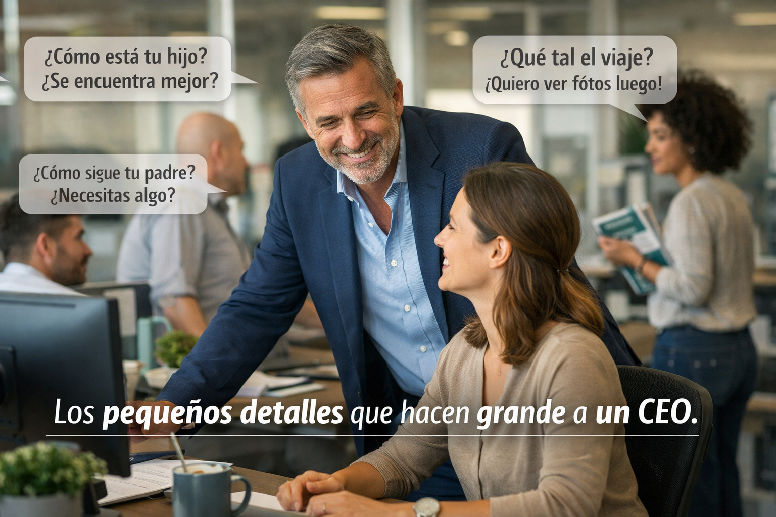 Los pequeños detalles que convierten a un CEO en un gran líder